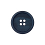 4-hole button recycled paper 28 mm, dark blue