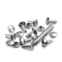 8 rivets tubulaires Prym, 6-9 mm, couleur argent
