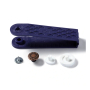 8 boutons pour jean Prym, 14 mm, couleur cuivre antique