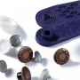 8 boutons pour jean Prym, 14 mm, couleur cuivre antique