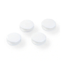 9 boutons double en plastique pour linge de lit Prym, 15 mm, blanc