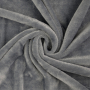 Alpenfleece / Sweat uni, grau