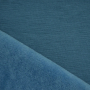 Alpenfleece / Sweat uni, rauchblau