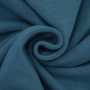 Alpenfleece / Sweat uni, rauchblau