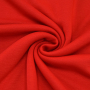 Tissu sweat polaire alpine, rouge