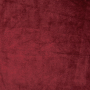 Alpenfleece / Sweat uni, weinrot