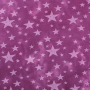 Tissu sweat polaire alpine Batik Tie dye Stars, baie
