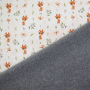 Alpenfleece Cute Deer, creme