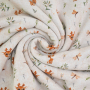 Alpenfleece Cute Deer, creme