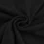 Tissu sweat polaire alpine Flo, noir