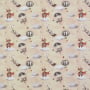 Alpenfleece sweat Flying Animals, beige
