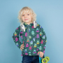Alpenfleece sweat Funny Drops, petrol