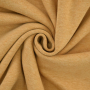 Tissu sweat polaire alpine Janine, jaune moutarde chiné