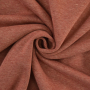 Tissu sweat polaire alpine Janine, terracotta chiné