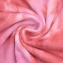 Alpenfleece sweatstof Tie Dye, rood