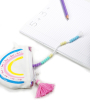 Cordon de serrage coton 3mm/ cordon sweat, blanc