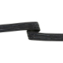 Anti-slip rubber band 25 mm, black