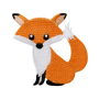 Patch écusson thermocollant Renard