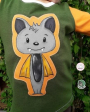 Patch écusson blason à imprimer pdf Chauve-souris GroWiDesign