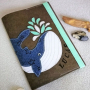 Patch écusson blason à imprimer pdf Grande baleine von Lange Hand