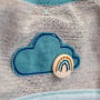 Patch écusson blason à imprimer pdf Arc-en-ciel & nuage von Lange Hand