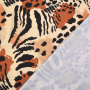 Swimsuit fabric safari, cream