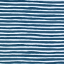 Tissu pour maillot de bain à rayures Stripes, bleu pétrole foncé