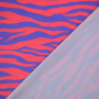 Swimsuit fabric tiger, bright pink
