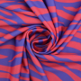 Swimsuit fabric tiger, bright pink