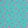Swimsuit fabric shells, light teal