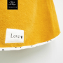 Tissu éponge bambou, jaune maïs