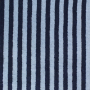 Bamboo badstof stripes, blauw
