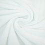 Tissu éponge bambou, blanc