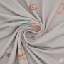 Tissu jersey de bambou Engins de chantier, sable