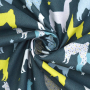 Baumwoll Cretonne Alpaka, jeansblau