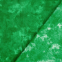 Baumwoll-Cretonne Batikoptik, grün