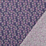 Baumwoll Cretonne Kleine Zweige, violett