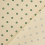 Baumwoll Cretonne Little Dots, altgrün