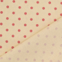 Baumwoll Cretonne Little Dots, altrosé