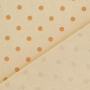 Baumwoll Cretonne Little Dots, beige