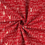 Cretonne katoen chistmas deer, rood