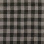 Katoenen flanel big checks, donkergrijs