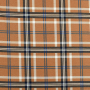 Tissu flanelle écossais tartan Checks, caramel