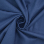 Tissu flanelle de coton uni,  bleu denim