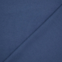 Tissu flanelle de coton uni,  bleu denim