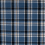 Baumwoll Flanell Karina, jeansblau