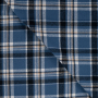 Baumwoll Flanell Karina, jeansblau