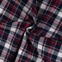 Baumwoll Flanell Kathi, dunkelblau