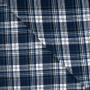 Baumwoll Flanell Kathrin, marine