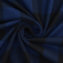 Katoenen flanel Kiara, donkerblauw